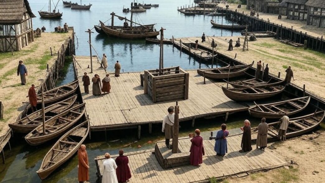 historia Łeby XV wiek