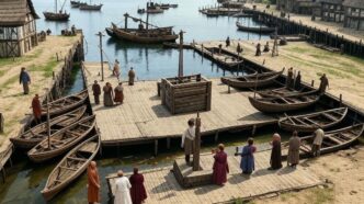 historia Łeby XV wiek